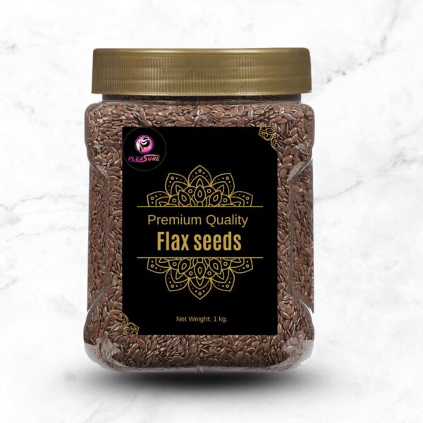 Whole Flax Seeds – 1kg | Rich in Omega-3 & Dietary Fibre