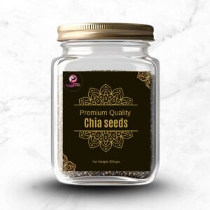 Organic Chia Seeds – 500g | High in Omega-3 & Fibre